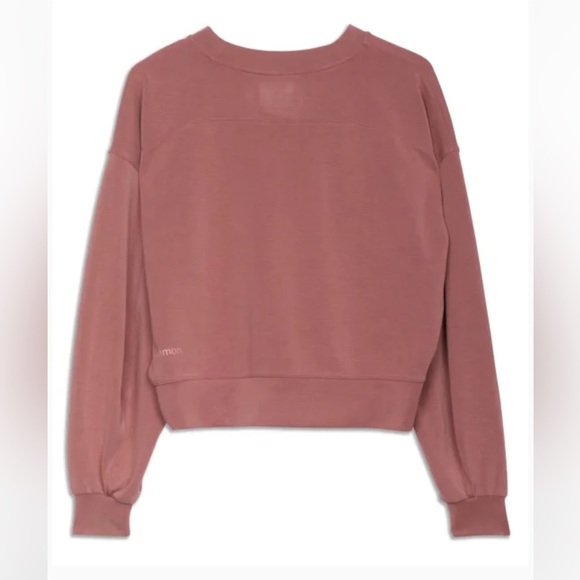 Lululemon Perfectly Oversized Cropped Crew Neck Softstream Limited edition color - Picture 3 of 12